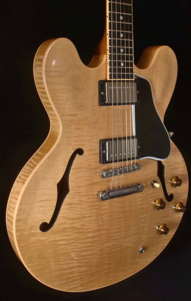 Custom 335 GIBSON CUSTOM ES 335 DOT REISSUE FIGURED 2008 - Andbadguitars
