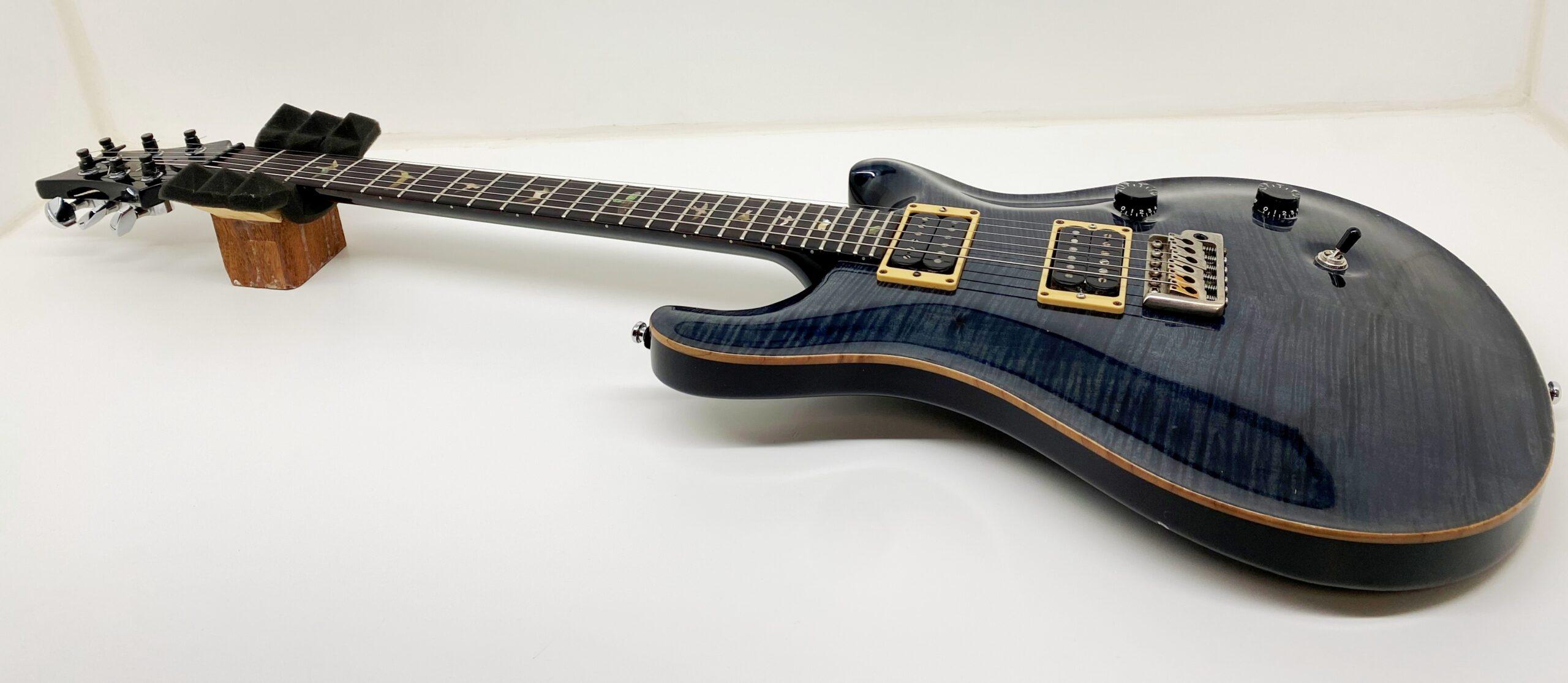 1990 PRS (Paul Red Smith) Custom 24 whale blu, flamed maple top 